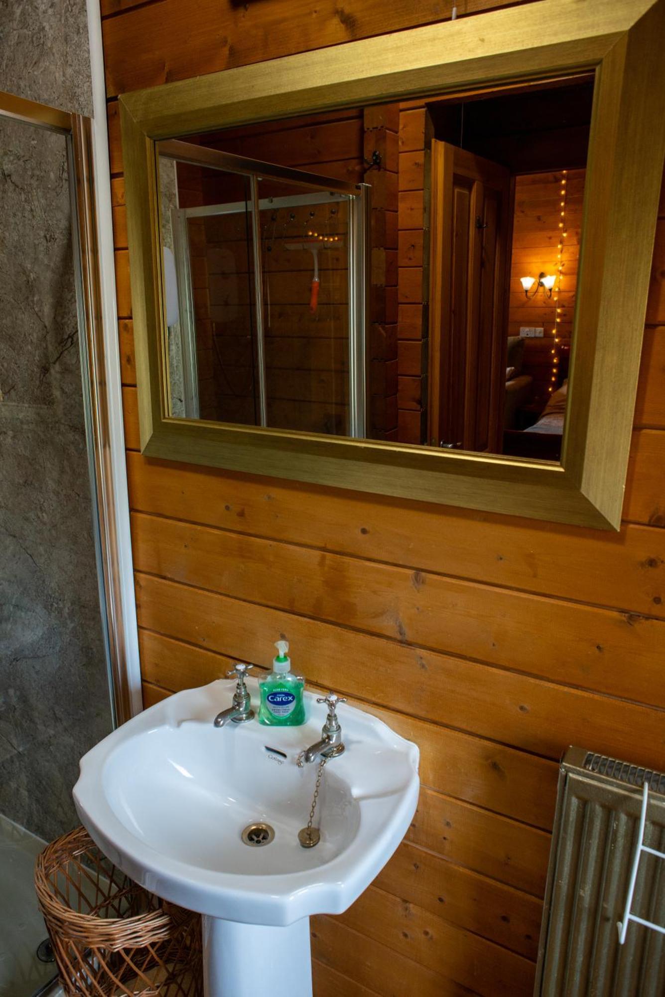 Cherry Cabin - Little Log Cabin In Wales Bettws Cedewain Exterior photo
